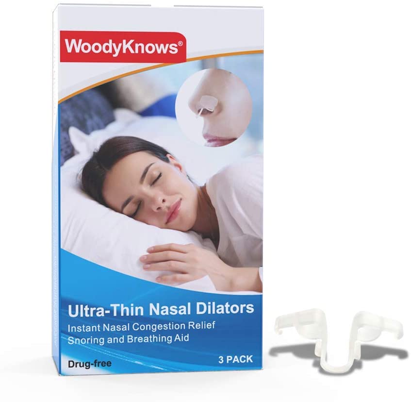 Comprar Los dilatadores nasales antirronquidos reducen los ronquidos y  alivian la congestión nasal para respirar y dormir mejor